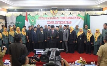 Bangun Zona Integritas PA Pacitan Tampil Sempurna