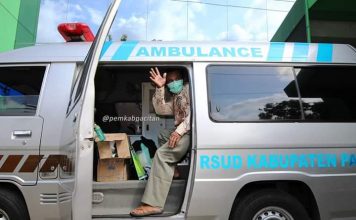 Kerja Bagus; 1 Pasien Covid-19 Sembuh
