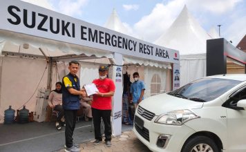 MENINGKAT 56%, LAYANAN BENGKEL SIAGA SUZUKI 2024 DIGEMARI PEMUDIK